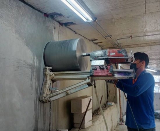 รับเจาะคอร์ริ่งพื้นคอนกรีต